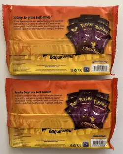 Pokemon Trick Or Trade BOOster Bundle 40 Mini Packs TCG Cards (2) Sealed Bags - Image 2