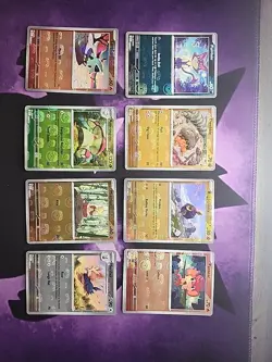 Pokemon TCG Black Bolt White Flare Master Ball Cards Lot Of 8 Cards - Image 1