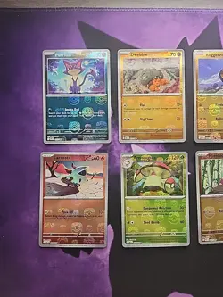 Pokemon TCG Black Bolt White Flare Master Ball Cards Lot Of 8 Cards - Image 2