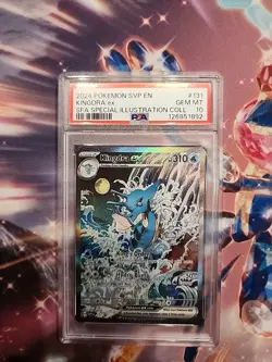 Kingdra ex 131 Sv: Scarlet & Violet Promo Cards Holo PSA 10 - Image 1