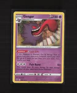 Gengar 057/198 Chilling Reign Holo Rare Pokemon Card - Image 1