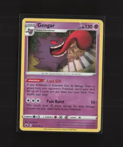 Gengar 057/198 Chilling Reign Holo Rare Pokemon Card - Image 2