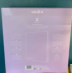 Vault X Exo-Tec - Purple 12 Pocket Zip Binder - Fits 480 Cards - New - Image 2