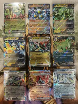Prismatic Evolutions ex Lot Set of 9 Cards Double Rare English - NM/M 🔥 - Image 1