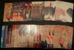 Lorcana Bulk Lot of 61 Art Puzzle Cards and Phrase Cards - Image 3