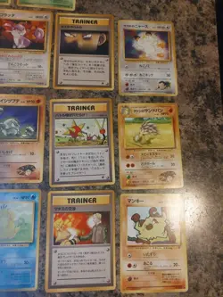 Pokemon Cards Japanese Base Set 1996 1 Koffing Holo (Lot Of 17) - Image 4
