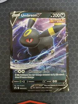 Umbreon V SWSH203 NM Holofoil Promo Rare Pokemon Card - Image 1