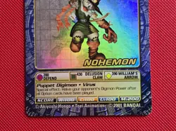 Nohemon BO-203 Digimon Digi-Battle Series 4 HOLO Foil Card - Image 4
