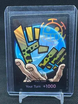 One Piece TCG DON!! Card Trafalgar Law Foil Premium Booster The Best PRB-01 - Image 1