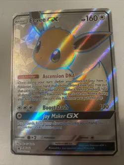 Eevee GX SM242 - NM Full Art Promo Pokemon Card - Image 1