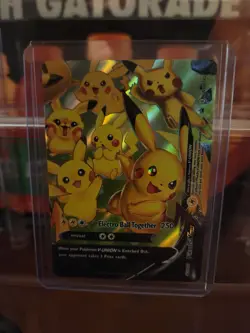 Pikachu V-Union SWSH142 SWSH: Sword & Shield Promo Cards Holo - Image 1