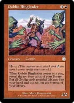 MTG 1x Goblin Ringleader Apocalypse Magic The Gathering - Image 1