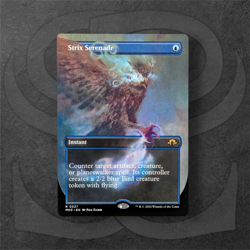 Strix Serenade •Borderless Alt Art• Rare Instant • Modern Horizons 3 • MTG MH3 - Image 1