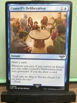 MTG TCG: Council's Deliberation 46, Lord Of The Rings - Image 1
