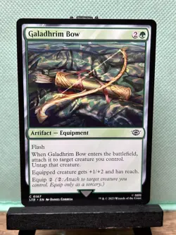 MTG TCG: Galadhrim Bow 167, The Lord of the Rings: Tales of Middle-earth - Image 1