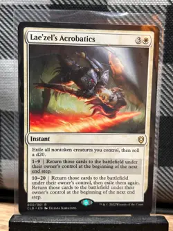 MTG TCG: Lae'zel's Acrobatics 30/361, Battle For Baldur's Gate - Image 1
