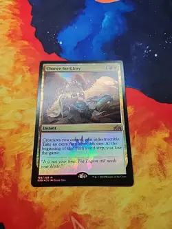 Chance for Glory - Guilds of Ravnica (GRN) - Foil - NM - Image 1