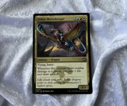 MTG Jeskai Shrinekeeper Pin - Magic Con Las Vegas 2025 Magic The Gathering - Image 1