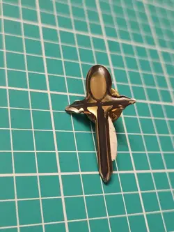 Vtg 90s Vampire Masquerade Pin Rare White Wolf Enamel Dark Ages - Image 3