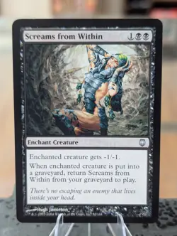 Screams from Within Darksteel Mtg Magic the Gathering Free Shipping! - Image 1