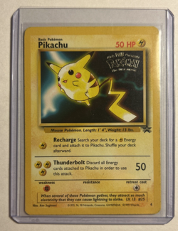 Pokemon Pikachu TCG Black Star Promo #4 the First Movie Promo - Image 1