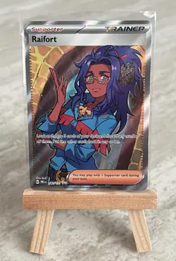 Pokemon TCG Full Art Trainer Nemona, Eri, Rainfort, Atticus, Dancer, Tyme Lot - Image 5