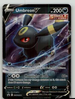 Pokemon SWSH: Sword & Shield Promo Cards Umbreon V #SWSH203 Promo - Image 1