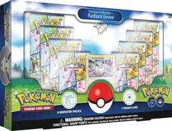 Pokemon GO Premium Collection Radiant Eevee Box Englisch Neu & OVP 8 Booster 820650850523 - Image 1