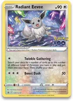 Pokemon GO Premium Collection Radiant Eevee Box Englisch Neu & OVP 8 Booster 820650850523 - Image 3