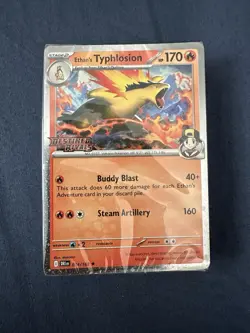 Pokemon Ethan's Typhlosion Stamped Destined Rivals Build and Battle Deck -Sealed - Image 1