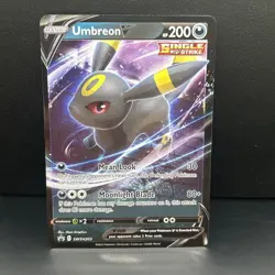 Pokemon TCG Umbreon V SWSH Black Star Promos SWSH203 Holo Promo - Image 1