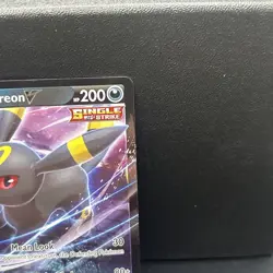 Pokemon TCG Umbreon V SWSH Black Star Promos SWSH203 Holo Promo - Image 3