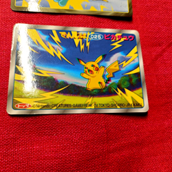 Pokemon Sticker Pikachu 3D Topsun Japanese NINTENDO set of 2 - Image 4