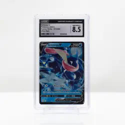 Pokemon Greninja V #73 Ultra Rare Holo Fusion Strike 2021 - CGC 8.5 - Image 2