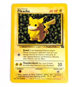 Vintage 1999 Pokemon IVY Pikachu Black Star #1 League Promo Exclusive WOTC NM - Image 1