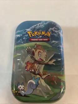 Pokemon TCG: Sinnoh Stars Mini Tin | Chimchar & Pachirisu - Image 1