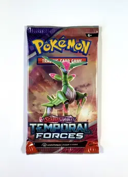 Pokemon TCG: Scarlet and Violet Temporal Forces x1 Booster Pack Sealed - Image 2