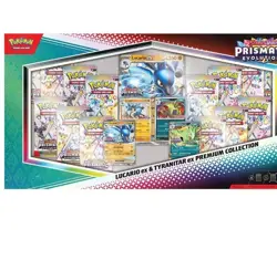 Pokemon Prismatic Lucario Ex & Tyranitar Ex Premium Collection New Sealed - Image 1