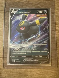 Pokemon TCG Umbreon V SWSH Black Star Promos SWSH203 Holo Promo - Image 3