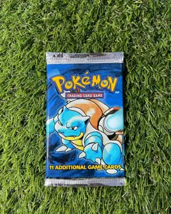 BOX FRESH - 1999 Pokemon Base Set Unlimited Booster Pack | FACTORY SEALED | WOTC - Image 1
