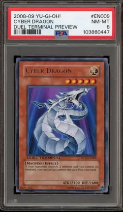 Yu-Gi-Oh! Cyber Dragon Duel Terminal Preview DTP1-EN099 PSA 8 - Image 1