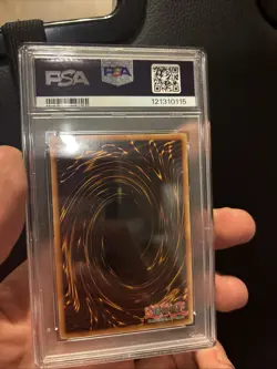 Yu-Gi-Oh Gilford The Lightning CT2-EN001 Secret Rare Limited Edition LP PSA 9 MT - Image 2