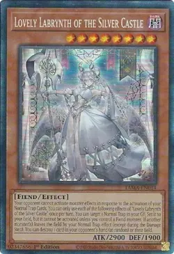 Lovely Labrynth of the Silver Castle (CR) - 1st Editi Tactical Masters LP YuGiOh - Image 1