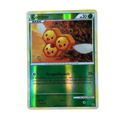 Combee Holo Rare Pokemon Card 84/90 HeartGold SoulSilver TCG - Image 1