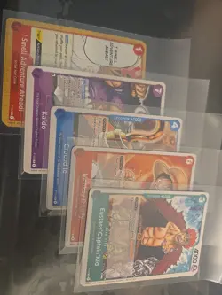 One Piece TCG 2022 Promotion Cards x3 of each card - Image 1