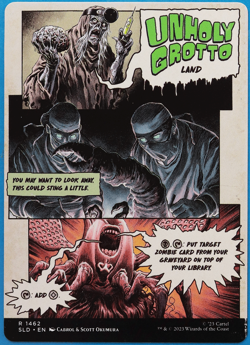 Unholy Grotto (Secret Lair Promo) NM MTG MAGIC CARD (503823) ABUGames - Image 2