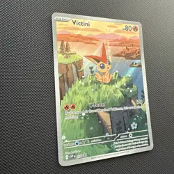 Victini SVP 208 illustration rare Scarlet & Violet Promo Card Holo NM - Image 2