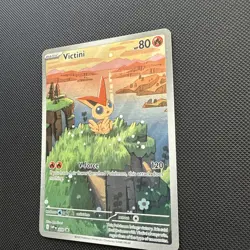 Victini SVP 208 illustration rare Scarlet & Violet Promo Card Holo NM - Image 3