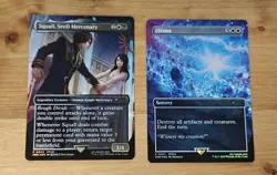 MTG FF Collaboration Promo Card Seed Mercenary, Squall Ultima Set - Image 1