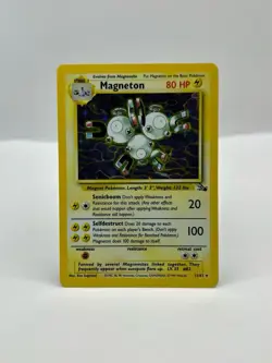 Pokemon Card - 11/62 Magneton Near Mint Holo Fossil (Read Description!) - Image 1